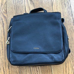 Fossil Preston Leather Backpack